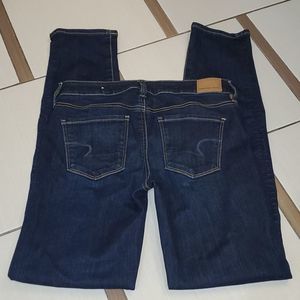American Eagle Next Level Stretch Skinny Jeans Size 4 Long